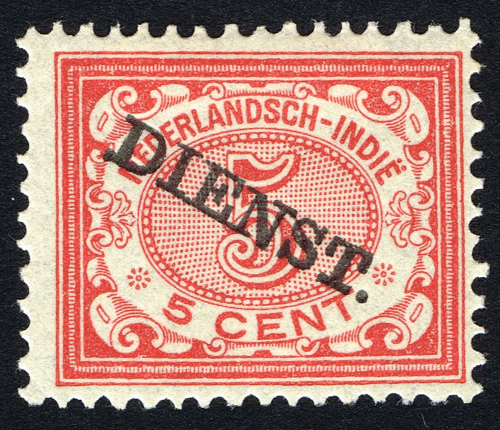 Regular Issues of 1883-1909 overprinted (Dienst)