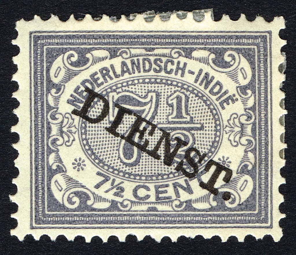 Regular Issues of 1883-1909 overprinted (Dienst)