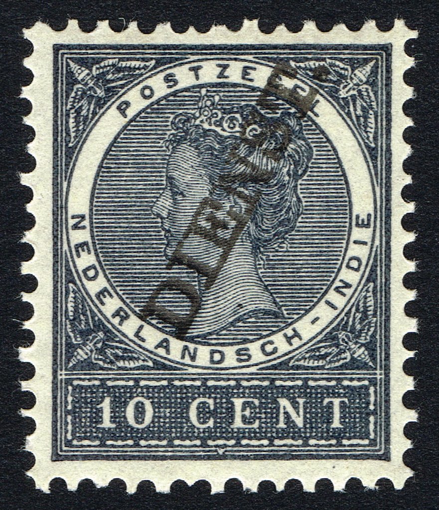 Regular Issues of 1883-1909 overprinted (Dienst)