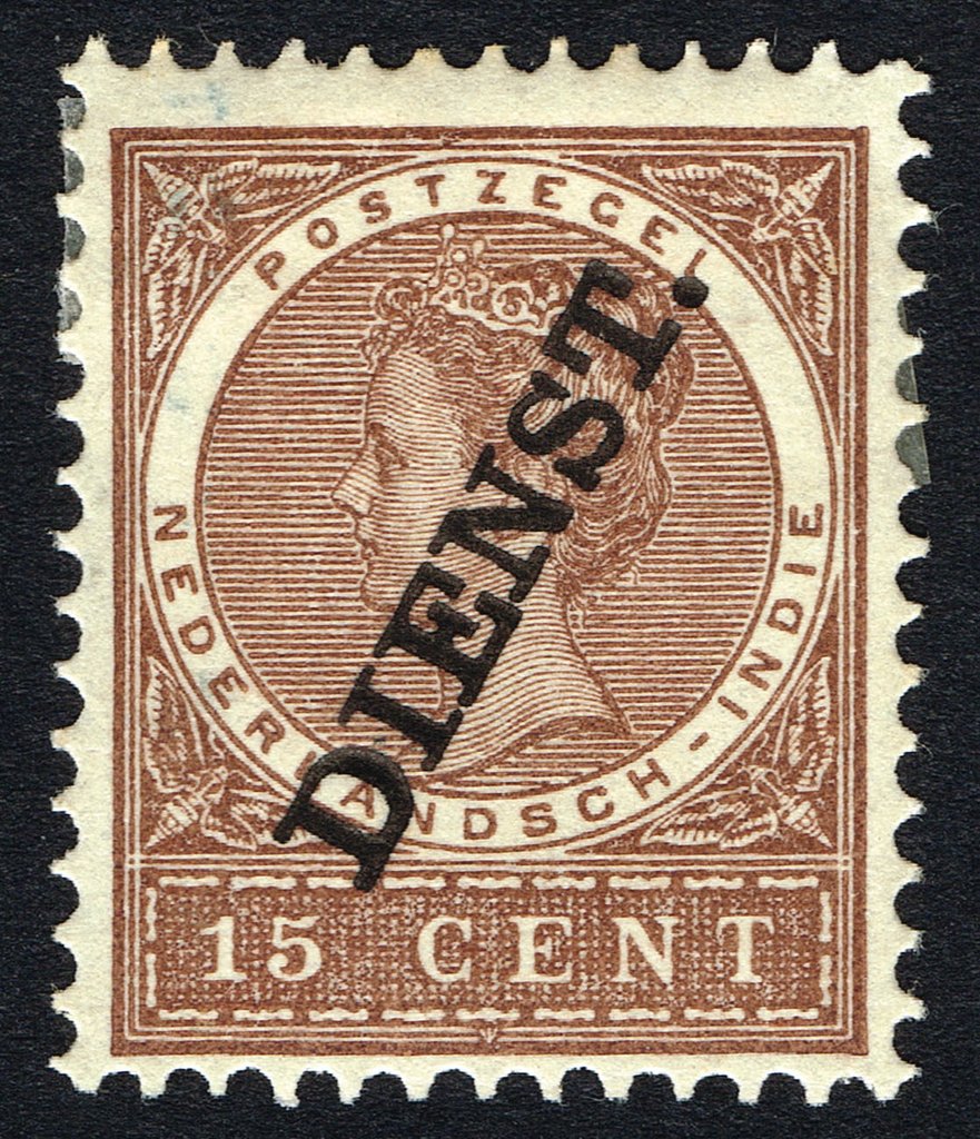 Regular Issues of 1883-1909 overprinted (Dienst)
