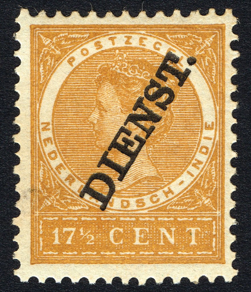 Regular Issues of 1883-1909 overprinted (Dienst)