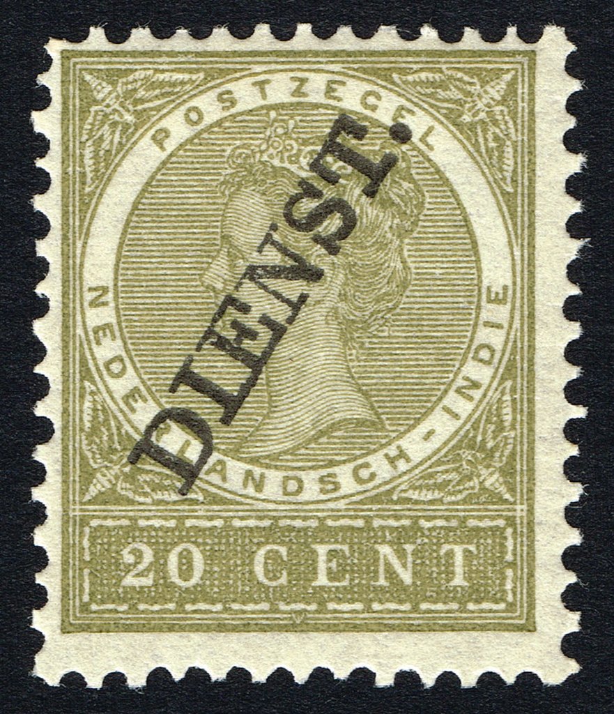 Regular Issues of 1883-1909 overprinted (Dienst)
