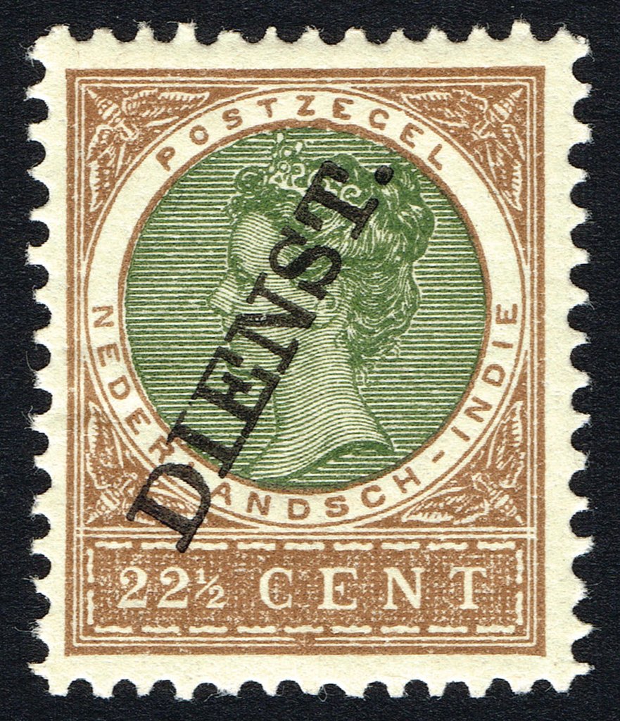 Regular Issues of 1883-1909 overprinted (Dienst)