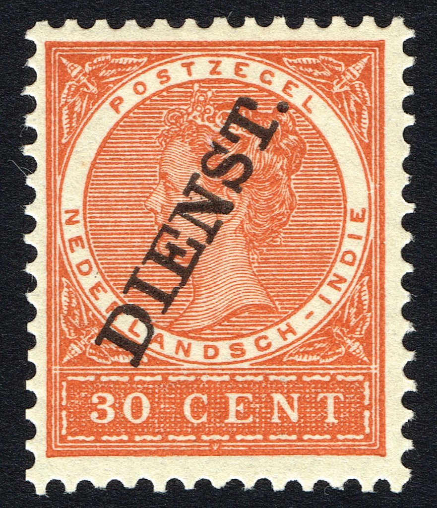 Regular Issues of 1883-1909 overprinted (Dienst)
