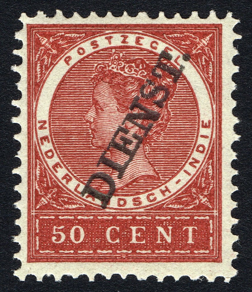 Regular Issues of 1883-1909 overprinted (Dienst)