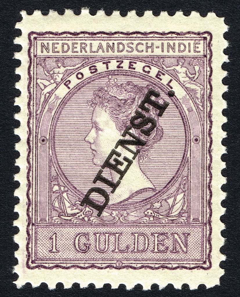 Regular Issues of 1883-1909 overprinted (Dienst)
