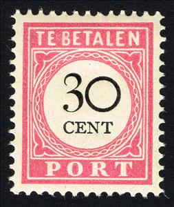 Stamp, Value in black, Netherlands East Indies,  , Numbers