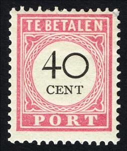 Stamp, Value in black, Netherlands East Indies,  , Numbers