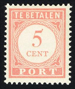 Stamp, Value in Color of Stamp, Netherlands East Indies,  , Numbers