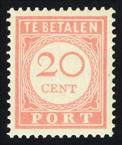 Stamp, Value in Color of Stamp, Netherlands East Indies,  , Numbers