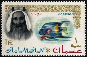 Sheik Rashid and Queen Angelfish (Holacanthus ciliaris)