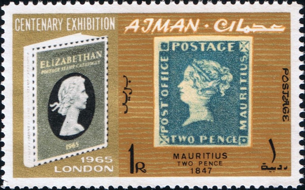 Stamp of Mauritius; Elizabeth catalogue of 1965