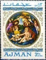 Madonna with child, by  Botticelli