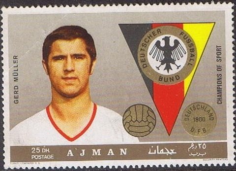 Gerhard „Gerd“ Müller (*1945), Center-forward