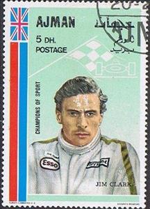 Stamp, James „Jim“ Clark junior (1936-1968), Great-Britain, Ajman,  , Carsports, Formula One
