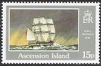Stamp, Myrmidon 1819, Ascension Island,  , Ships