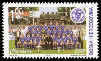 FK Zeljeznicar Sarajevo - Football Champions 2000/01