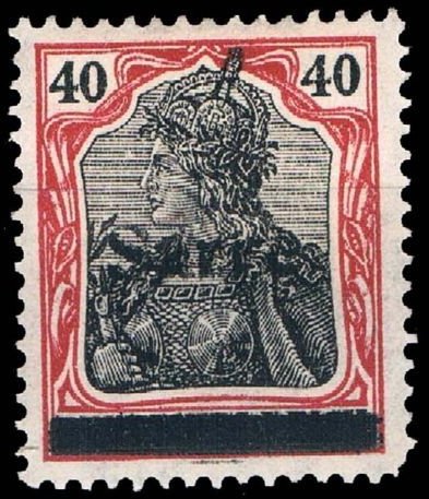 Germania, overprint Sarre
