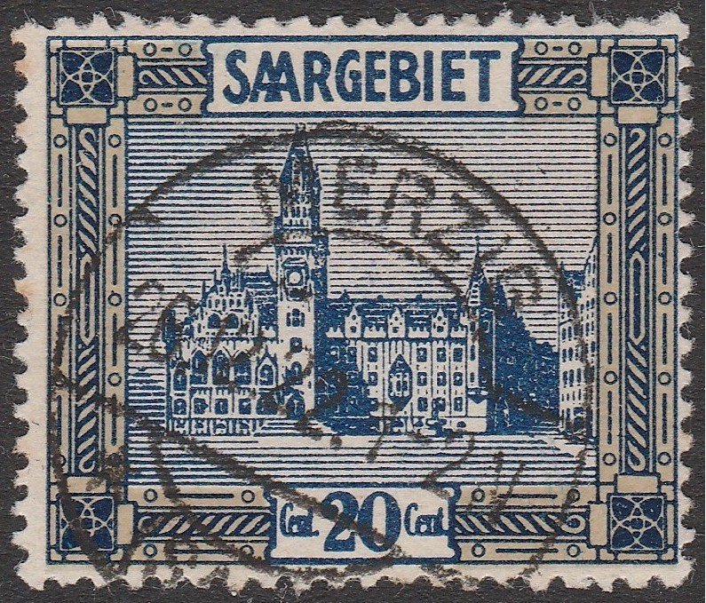 Seals 1921: Landscape Centimes