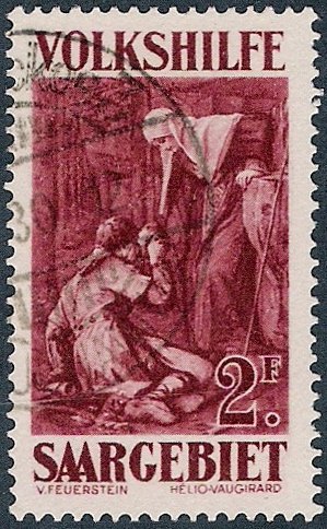 Ste Odile giving drink to a passenger