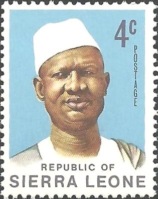 Siaka  Stevens, President of Sierra Leone