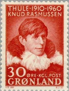 Stamp, Thule station, Greenland,  , Famous People, Commemoration