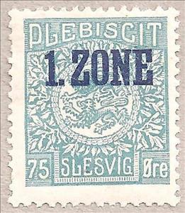 Stamp, Coat of Arms - Slesvig, Germany, Local Post,  