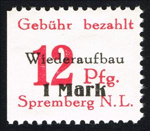 Stamp, Spremberg, Germany, Local Post,  