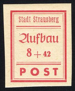 Stamp, Strausberg, Germany, Local Post,  