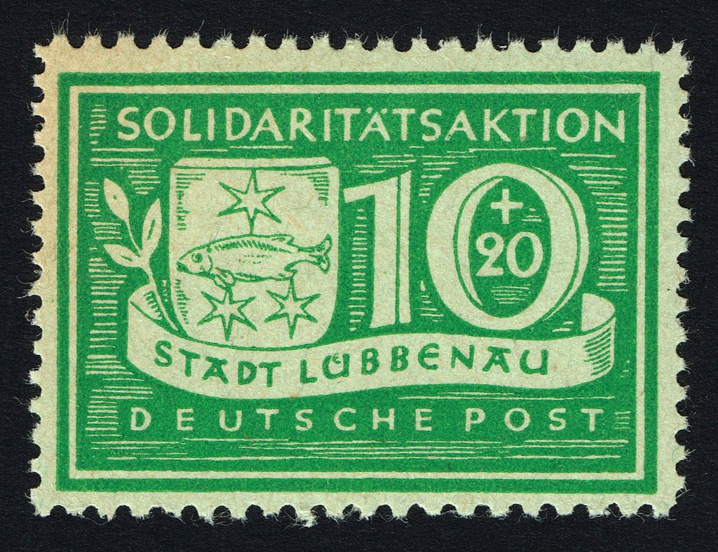 Wiederaufbau in Lübbenau