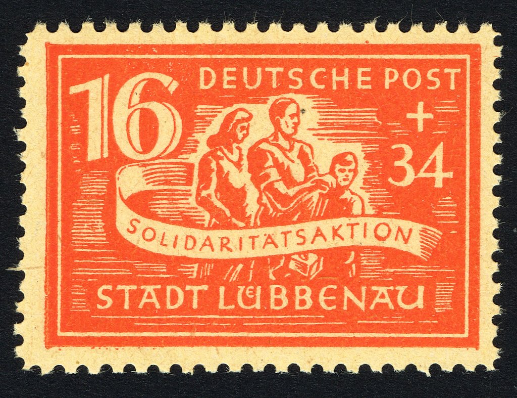 Wiederaufbau in Lübbenau