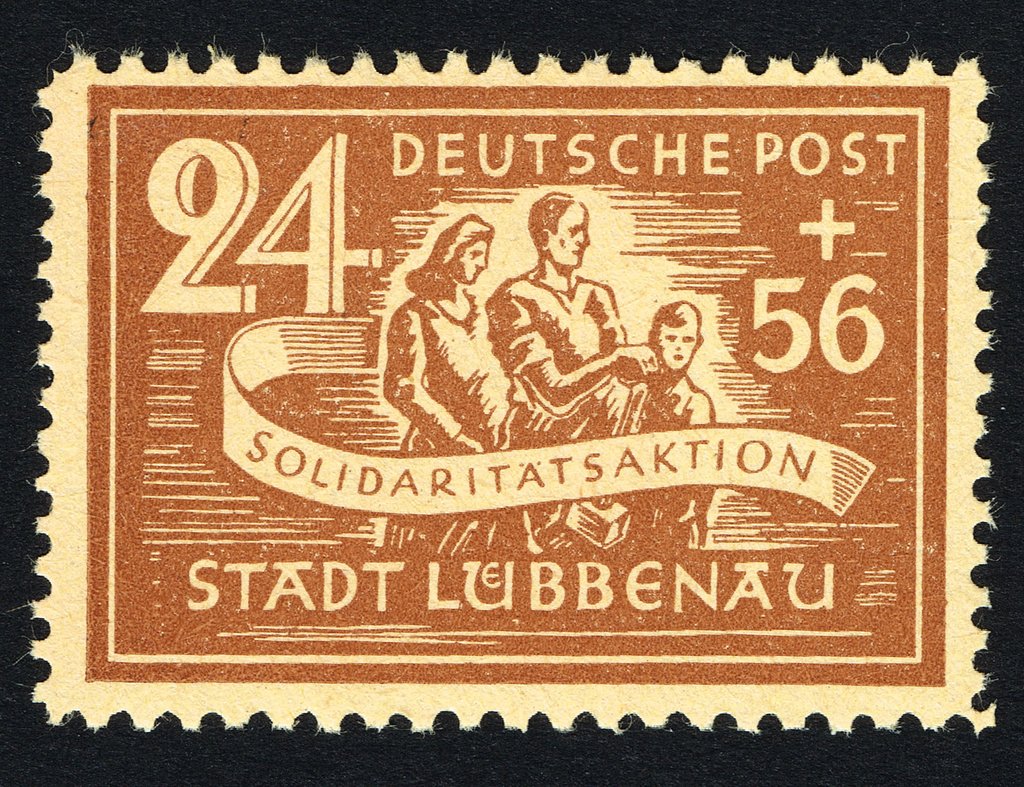 Wiederaufbau in Lübbenau