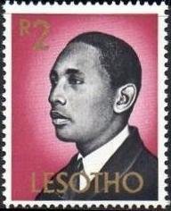 Stamp, King Moshoeshoe II, Lesotho,  