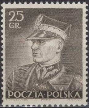 Stamp, Marshal Edward Rydz-Śmigły (1886-1941), Poland,  
