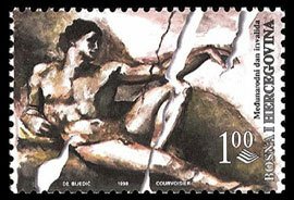 Stamp, International Day of Disabled Persons, Bosnia and Herzegovina,  