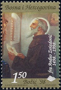 Stamp, Christmas '98., Bosnia and Herzegovina,  