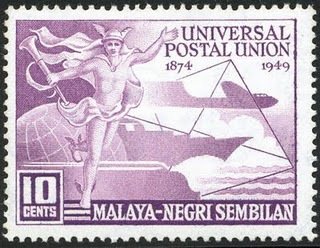 Stamp, U.p.u., Federal Malay States,  