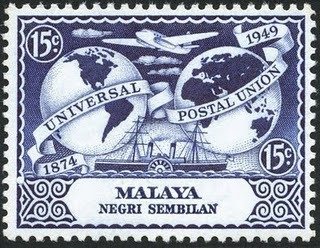 Stamp, U.p.u., Federal Malay States,  