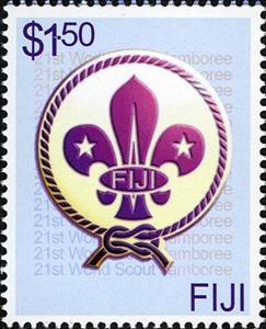 Stamp, Scouting, Fiji,  