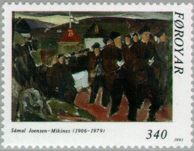 Joensen-Mikines, Funeral Procession