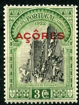 Stamp, Battle of Rolica, Azores,  