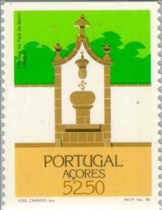Stamp, Regionale Architecture, Azores,  , Architecture