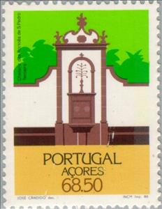 Stamp, Regionale Architecture, Azores,  , Architecture