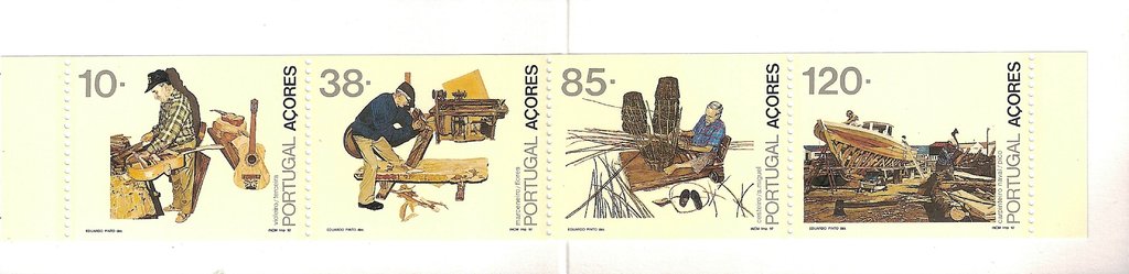 Booklet, Typical Occupations Açorianas Group 3, Azores,  