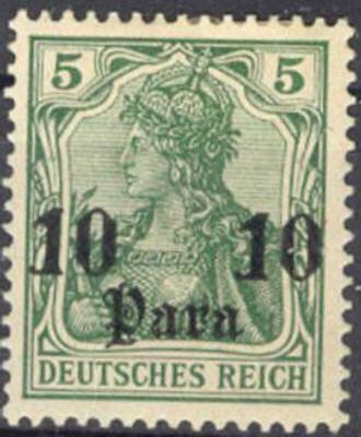 overprint on "Germania"