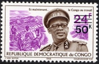 CD 624 with black overprint new value