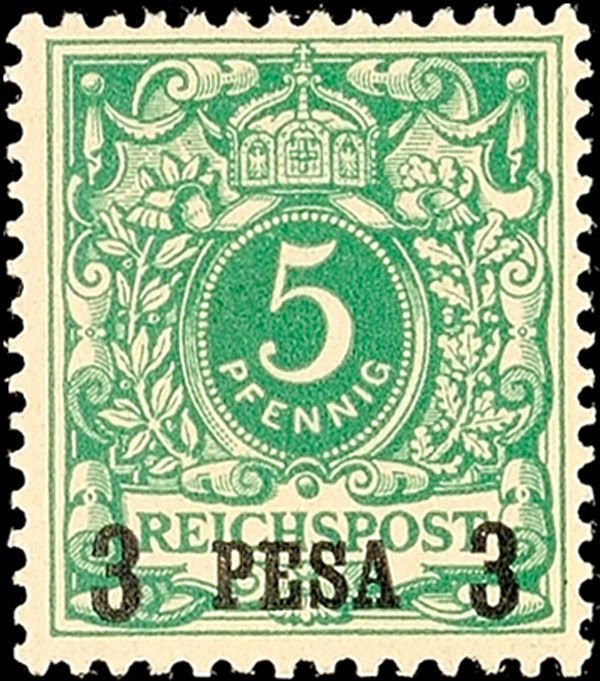 overprint on Reichpost