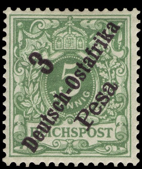 overprint on Reichpost
