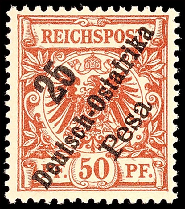 overprint on Reichpost