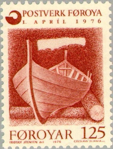Establishment of postal service on Faroe Islands, Faroe ship